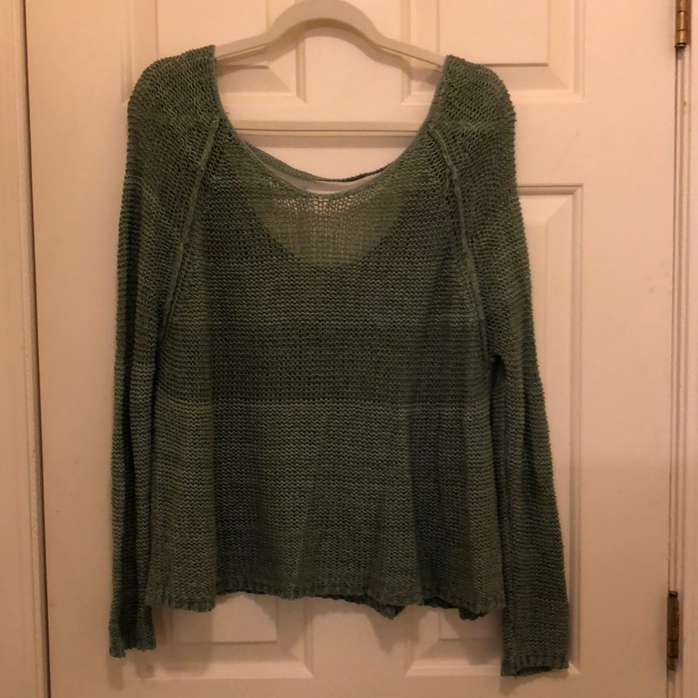 Free People light sweater